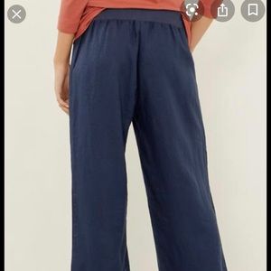 Grand Adventure Navy linen pants by Matilda Jane
